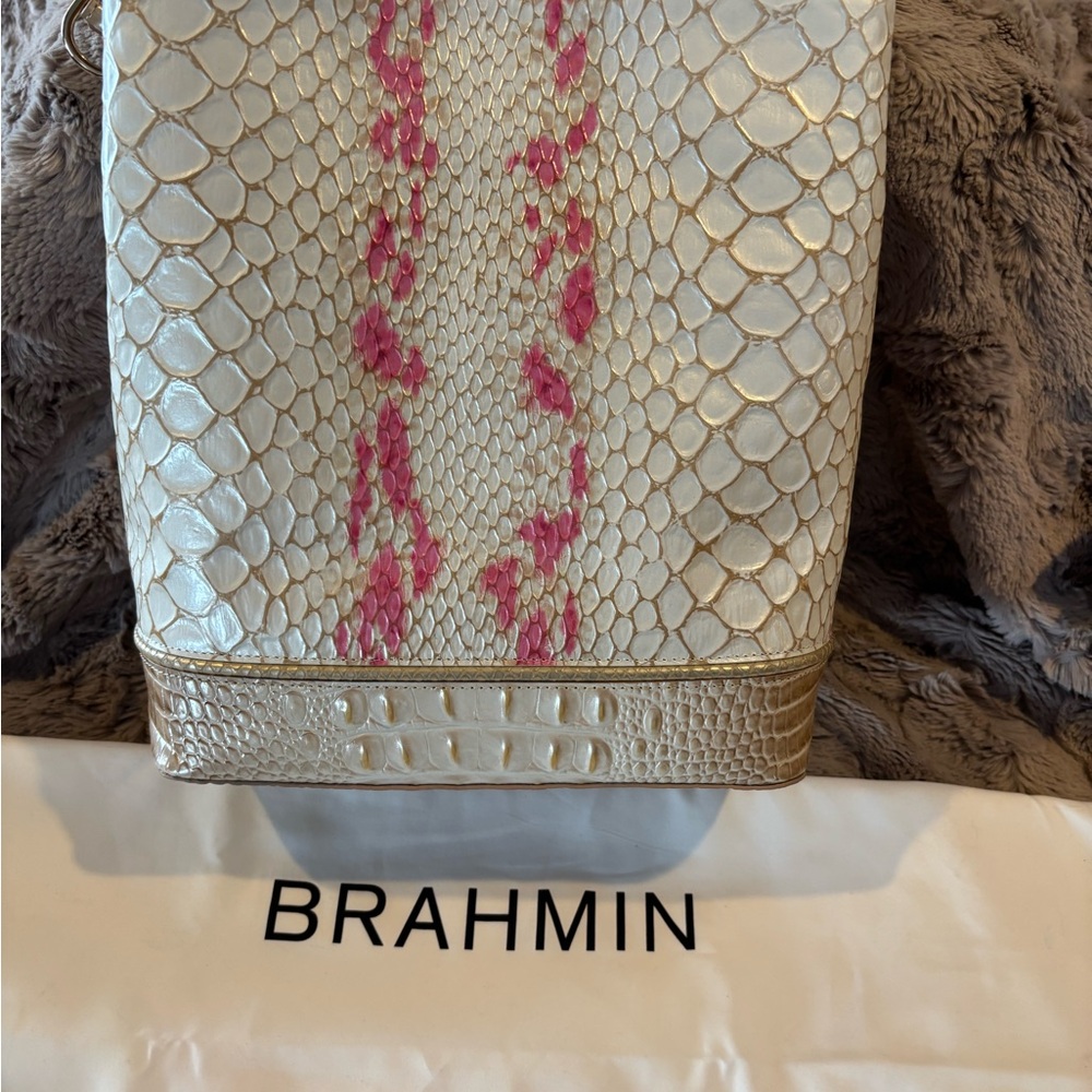 Brahmin Celina Apricot Rose Valencia - Picture 2 of 6